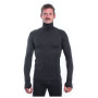 Tricou funcțional bărbați Sensor Merino Bold Roll Neck mân. lungă