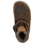 Încălțăminte de iarnă copii Frodo Barefoot Tex Winter Dark Brown