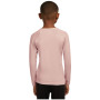 Tricou funcțional copii Icebreaker K 200 Oasis LS Crewe Pink Quartz
