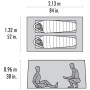Cort ultra ușor MSR Thru-Hiker Mesh House 2 V2