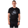 Tricou bărbați Northfinder Bened negru čierna