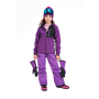 Hanorac funcțional copii Reima Puhku Plum Purple
