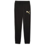Pantaloni jogging femei Puma ESS METALLIC Sweatpants FL negru PUMA Black-Metallic Gold