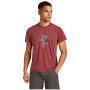 Tricou funcțional bărbați Icebreaker M Mer Core SS Tee Tech Head