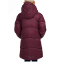 Geci de iarnă pentru fete 4F Down Jacket F0921 Burgundy