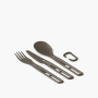 Set tacâmuri Sea to Summit Frontier UL Cutlery Set 3 Piece