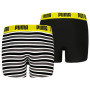 Boxeri pentru băieți Puma Everyday Striped Boxers 2P