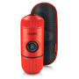 Aparat de cafea pentru călătorii Wacaco Nanopresso s cestovním pouzdrem roșu