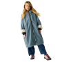 Geacă impermeabilă pentru copii Regatta Junior Waterproof Changing Robe Pro Grey Mirage