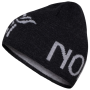 Căciulă Norrona 29 mid merinoUll logo Beanie negru Caviar Melange