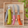 Set cuțite pliante Opinel Set pilka N°12, nůž zahradnický N°08, nůž prořezávací N°08
