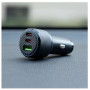 Adaptor Swissten Car Charger 2x USB-C PD + USB-A, 95 W + cabel USB-C / USB-C, 1 m