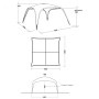 Perete pentru adăpost Outwell Event Lounge XL Side Wall