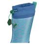 Cizme de cauciuc copii Affenzahn Rainboot Vegan Puddly Bird of Paradise