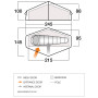 Cort turistic Vango Apex Compact 100