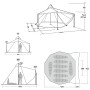 Cort de familie - 8 persoane Robens Chinook Ursa (2022)