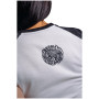 Tricou femei Nebbia Crop Top Leopard '97 Primal